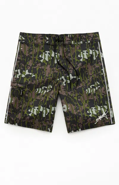 Billabong Men's Piped Pro 10" Boardshorts In Camouflage In Multi