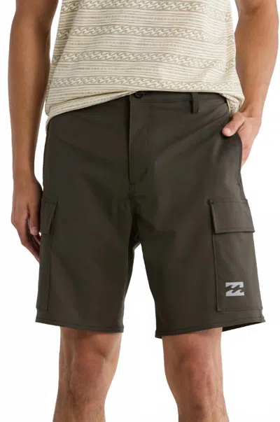 Billabong Men's Quinn Hybrid 19 Shorts In Olive In Green