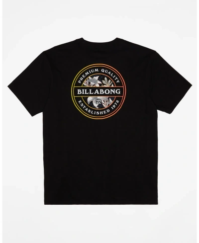 Billabong Men's Rotor Short Sleeve T-shirt In Black