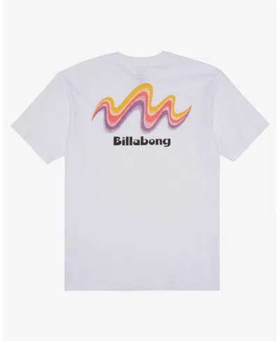 Billabong Kids' Men's Segment Short Sleeves T-shirt In White
