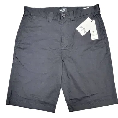 Billabong Men's Stretch Fit Chino Shorts In Black