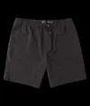 Billabong Men's Surftrek Elastic Swimtrunks In Black