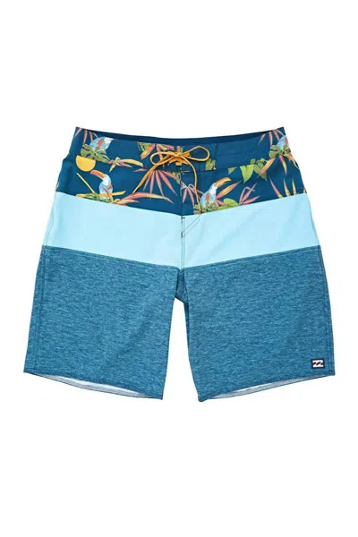 Billabong Men's Tribong Pro Boardies In Indigo In Multi