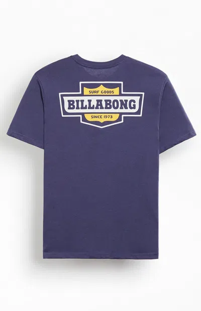 Billabong Men's Walled Premium T-shirt In Blue