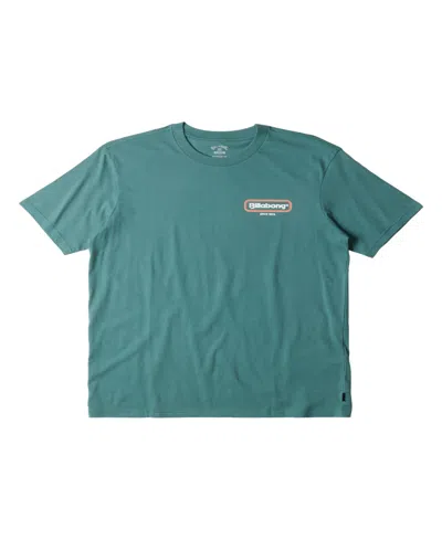 Billabong Men's Walled Short Sleeve T-shirt In Marine Gre