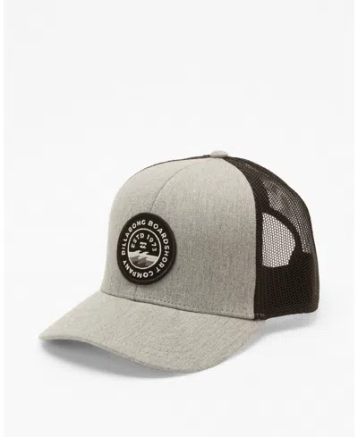 Billabong Men's Walled Trucker Hat In Gray