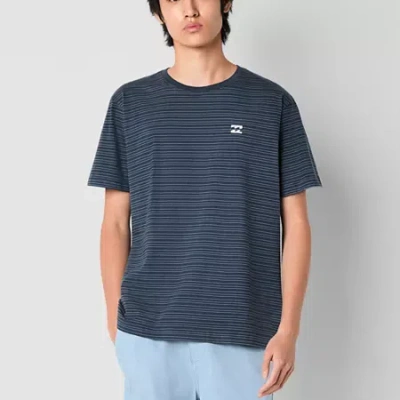 Billabong Mens Short Sleeve T-shirt In Blue