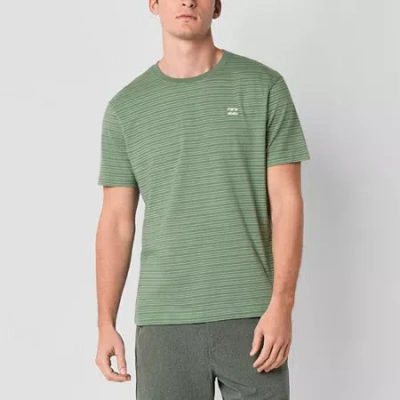 Billabong Mens Short Sleeve T-shirt In Green