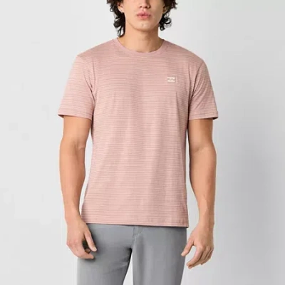 Billabong Mens Short Sleeve T-shirt In Pink