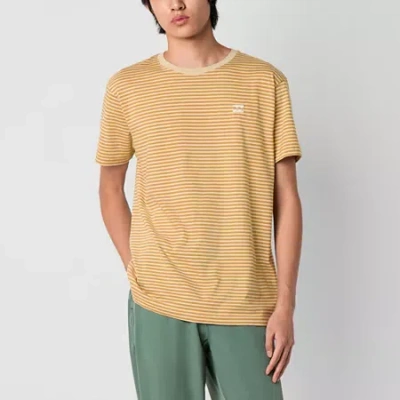 Billabong Mens Short Sleeve T-shirt In Yellow