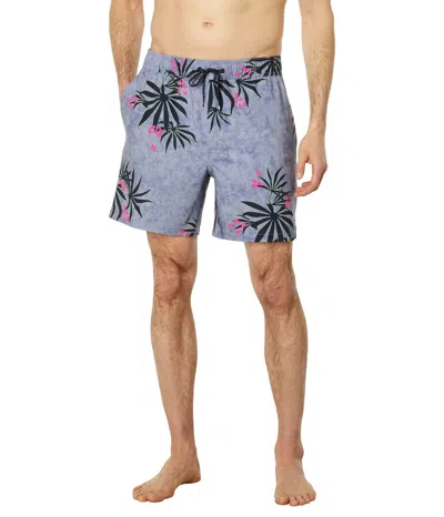 Billabong Mens Sundays Layback Shorts - Purple Haze In Blue