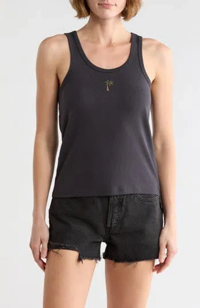 Billabong Mini Motif Tank Top In Black