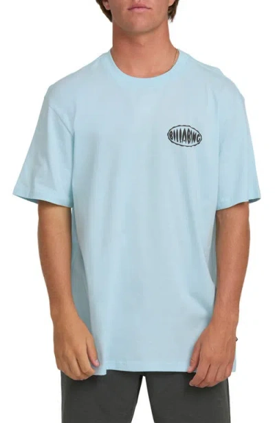 Billabong Nanda Ormond Burleigh Heads Premium Graphic T-shirt In Blue