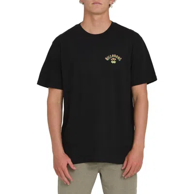 Billabong Nanda Ormond Occy Premium Graphic T-shirt In Black