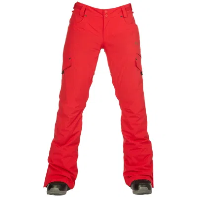 Billabong Nela Women's Ski/snowboard Pants - Large Scarlet In Red