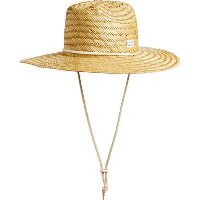 Billabong New Comer Straw Sun Hat In Natural