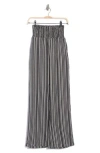 Billabong New Waves 2 Wide Leg Pants In Black/white
