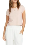 Billabong New Waves Smock Waist Cotton Gauze Pants In Salt Crystal