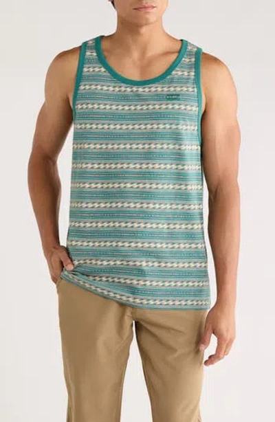 Billabong Nova Cotton Tank In Blue