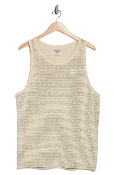 Billabong Nova Cotton Tank In Brown