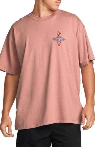 Billabong Occy Og Short Sleeve Graphic T-shirt In Pink