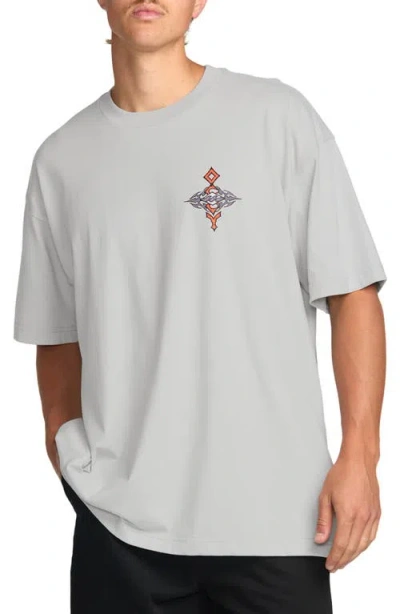 Billabong Occy Og Short Sleeve Graphic T-shirt In Silver