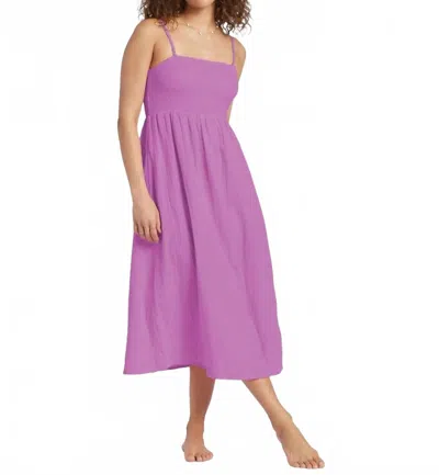Billabong Off The Coast Dress In Purple