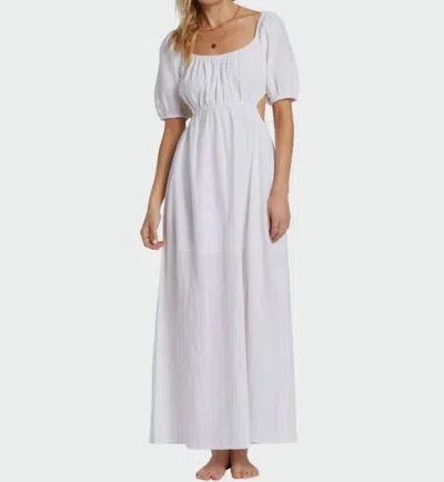 Billabong Off The Coast Dress In Salt Crystal In Multi