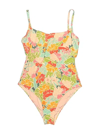 Pre-owned Billabong One Piece Swimsuit In Orange