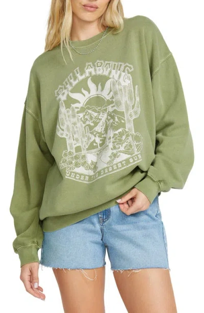 Billabong Oversize Ride In Green