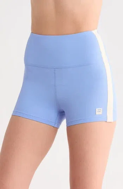 Billabong Paddle Pusher High Waist Swim Shorts In Blue