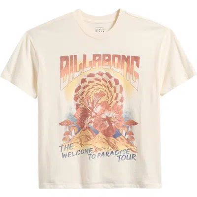 Billabong Paradise Tour Short Sleeve Graphic T-shirt In Neutral