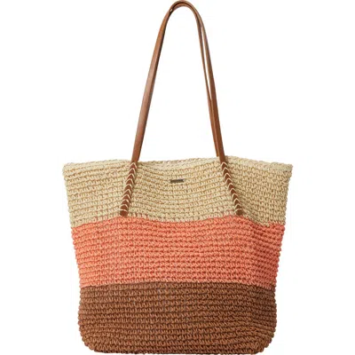 Billabong Perfect Find Straw Bag In Toasted Coconut
