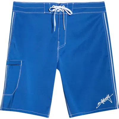 Billabong Piped Pro Camo Board Shorts In Blue