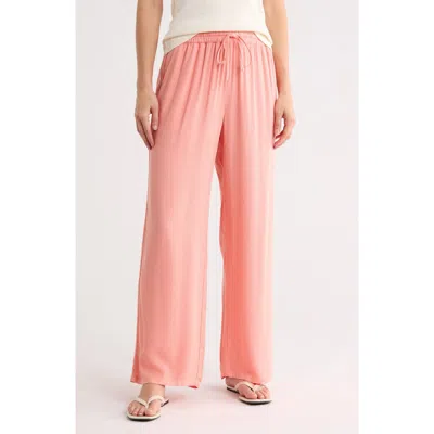 Billabong Pipeline Beach Wide Leg Pants In Orange