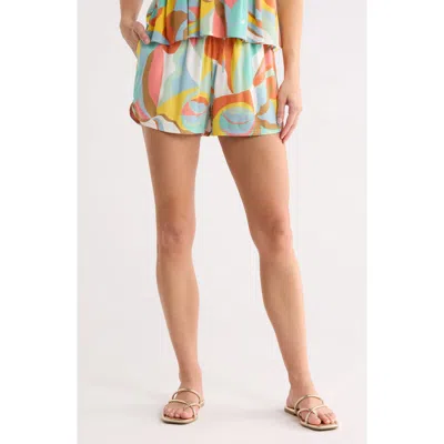 Billabong Pipeline Printed Shorts In Blue