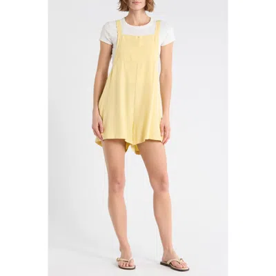 Billabong Pipeline Romper In Yellow