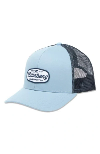 Billabong Pledged Trucker Baseball Cap In Blue