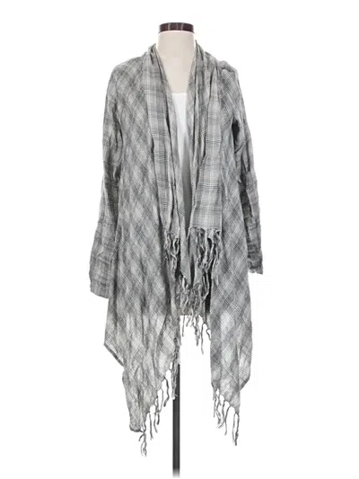 Pre-owned Billabong Poncho In Gray