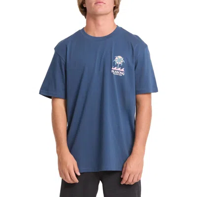 Billabong Portal Graphic T-shirt In Blue