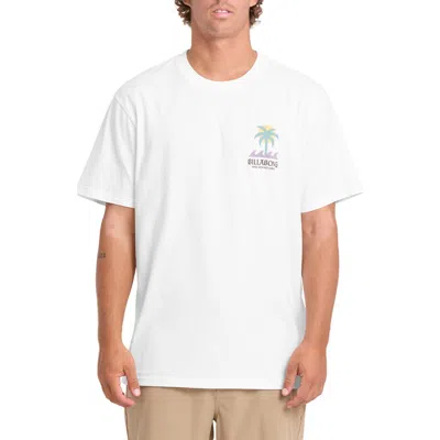 Billabong Portal Graphic T-shirt In White