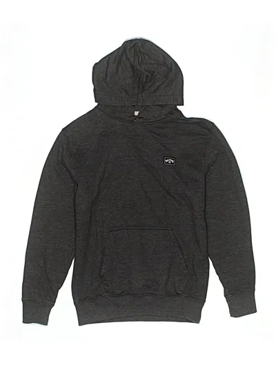 Pre-owned Billabong Kids' Pullover Hoodie In Black