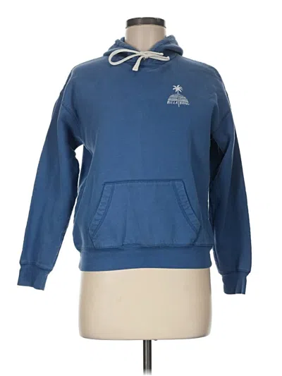 Pre-owned Billabong Pullover Hoodie In Blue