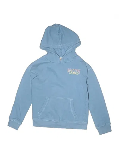Pre-owned Billabong Kids' Pullover Hoodie In Blue