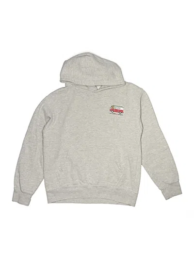 Pre-owned Billabong Kids' Pullover Hoodie In Gray