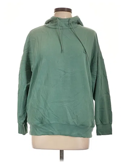 Pre-owned Billabong Pullover Hoodie In Green