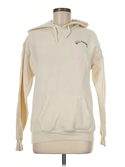Pre-owned Billabong Pullover Hoodie In Ivory