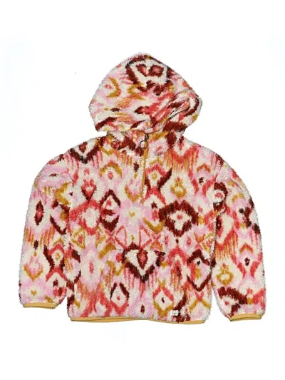Pre-owned Billabong Kids' Pullover Hoodie In Pink