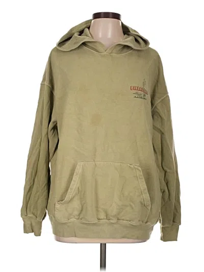 Pre-owned Billabong Pullover Hoodie In Tan