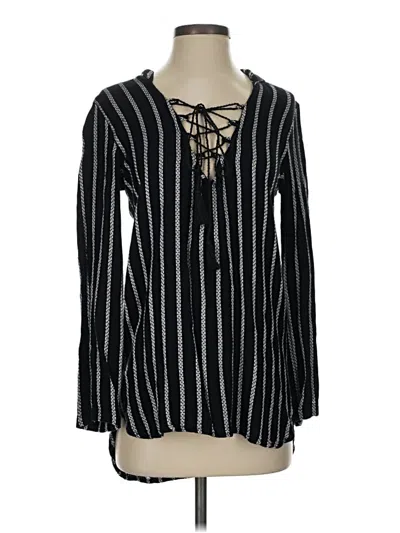 Pre-owned Billabong Pullover Sweater In Black